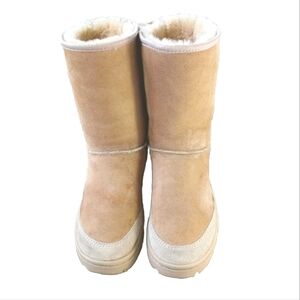 Vintage Y2K UGG Australia ultimate short genuine leather and sheepskin size 8